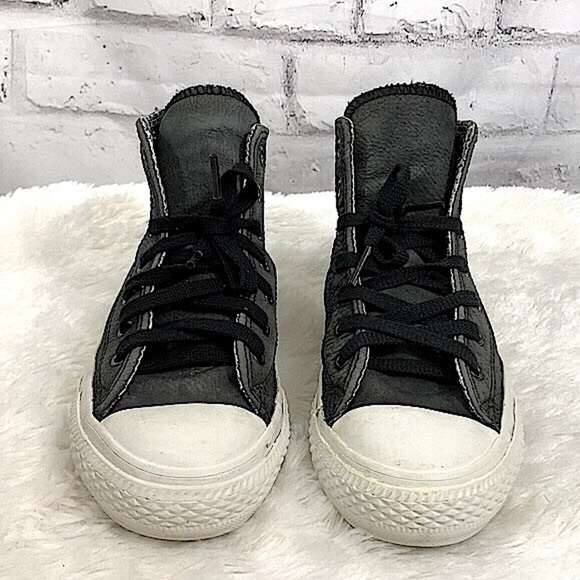 Rare Converse Leather High Top Signature Gel Sole Unisex- CTAS - Picture 2 of 12